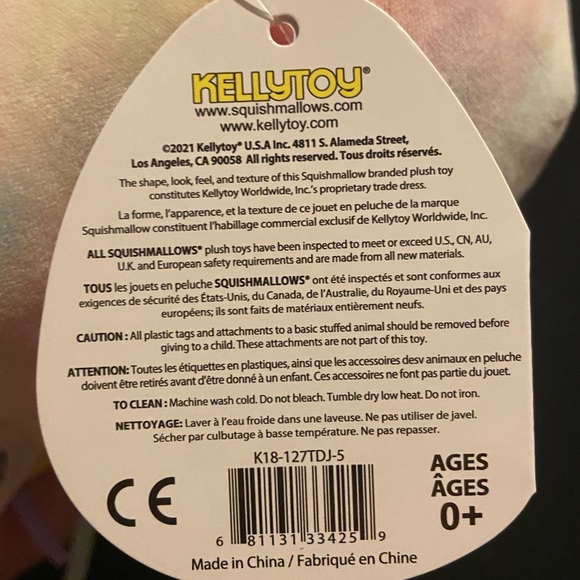 Janet the Valentines Exclusive Jellyfish Squishmallow - Picture 5 of 5